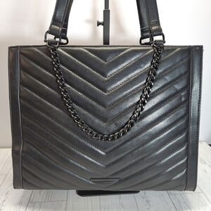 EUC Aldo Griratlan Quilted Top Handle Bag In Black